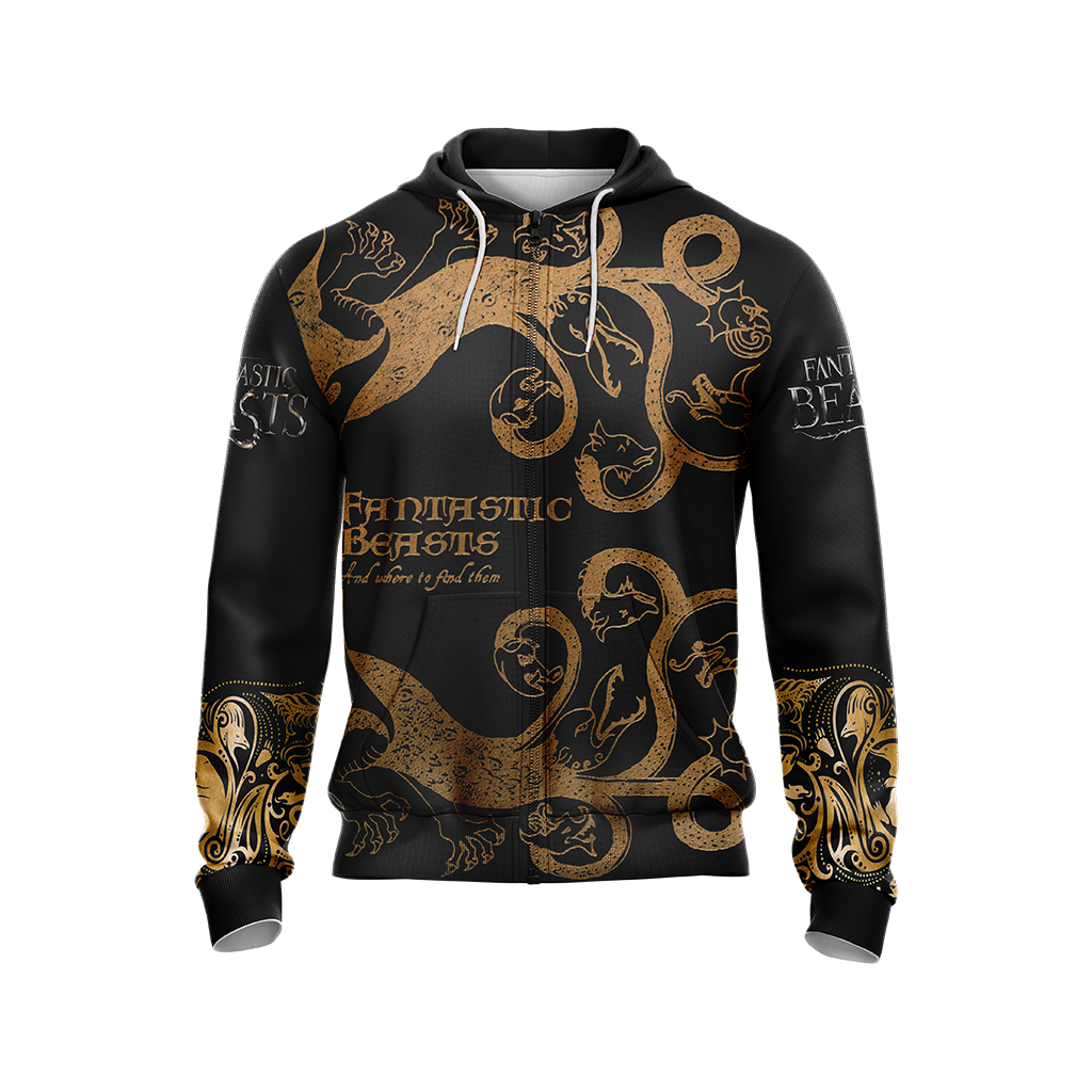 Fantastic Beasts Style Unisex 3D T-shirt