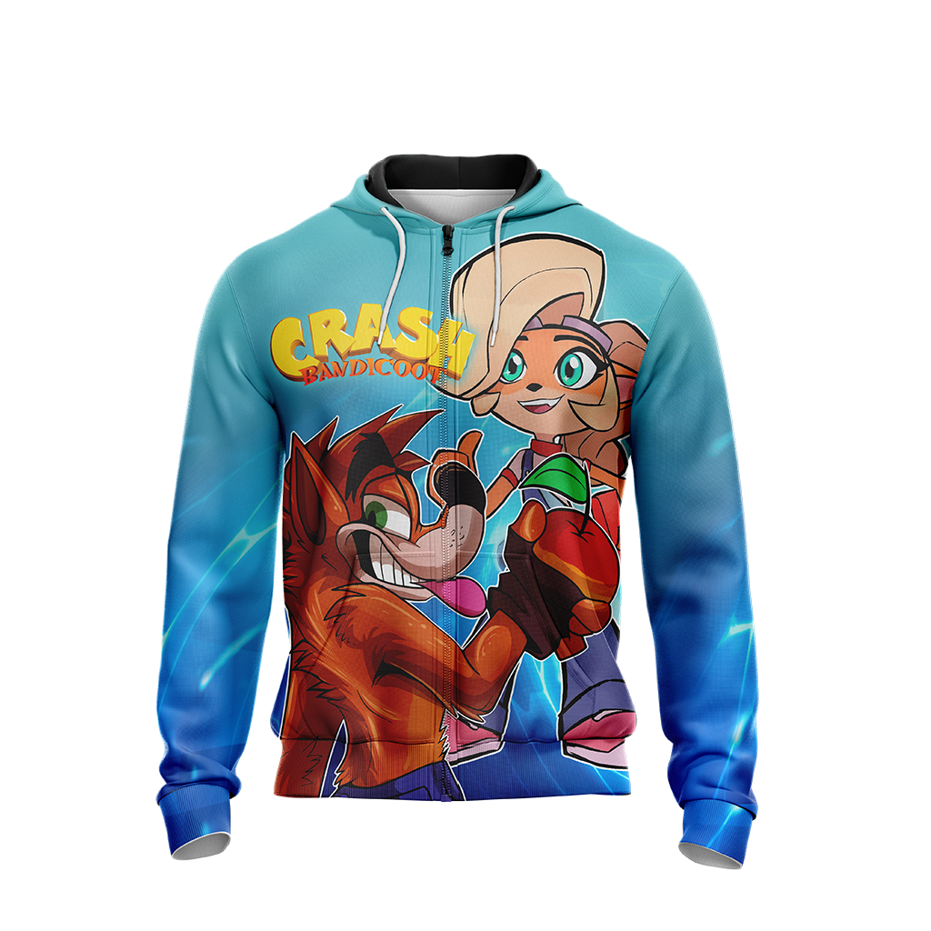 Crash Bandicoot - Crash and Coco Unisex 3D T-shirt