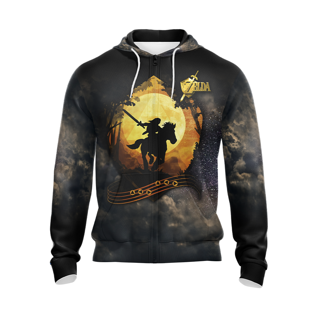 The Legend Of Zelda T-shirt Zip Hoodie Pullover Hoodie