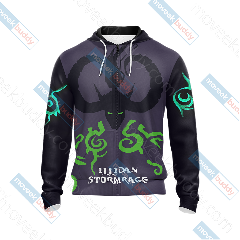 World Of Warcraft - Illidan Stormrage Unisex 3D T-shirt