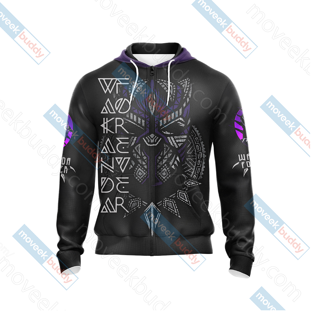 Black Panther Wakanda Forever Unisex 3D T-shirt