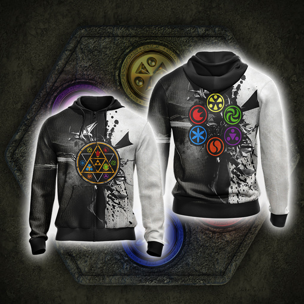The Legend of Zelda - Sage Medallions Unisex 3D T-shirt T-shirt 4XL