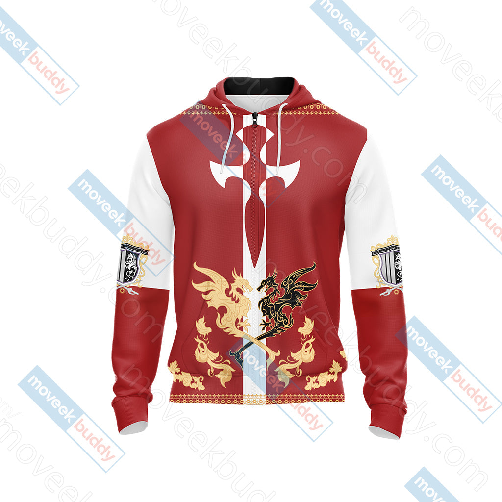 Final Fantasy XV - Niflheim empire flag Unisex 3D T-shirt