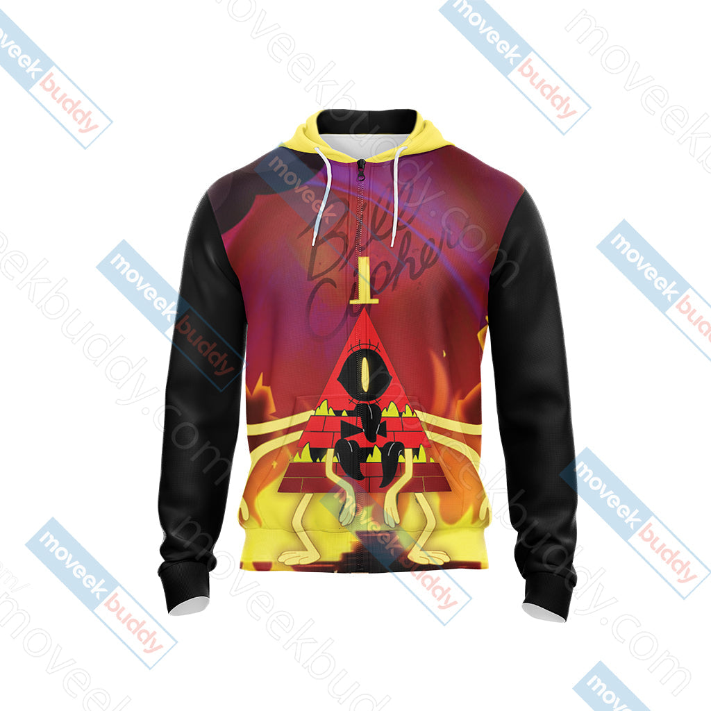 Gravity Falls - Bill Cipher Unisex 3D T-shirt