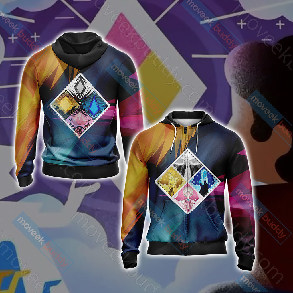 Steven Universe - Diamonds Unisex 3D T-shirt