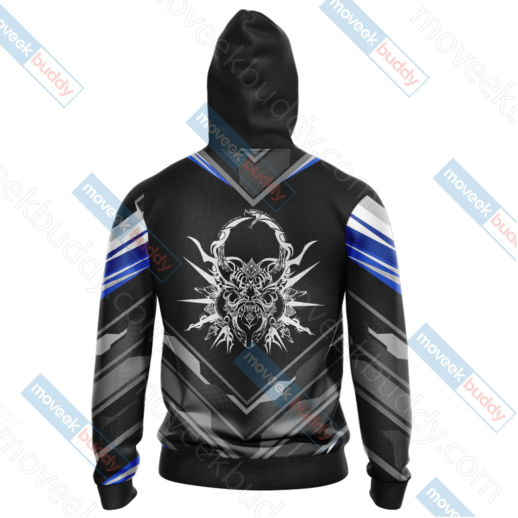 Hazama-crest BlazBlue Unisex 3D T-shirt
