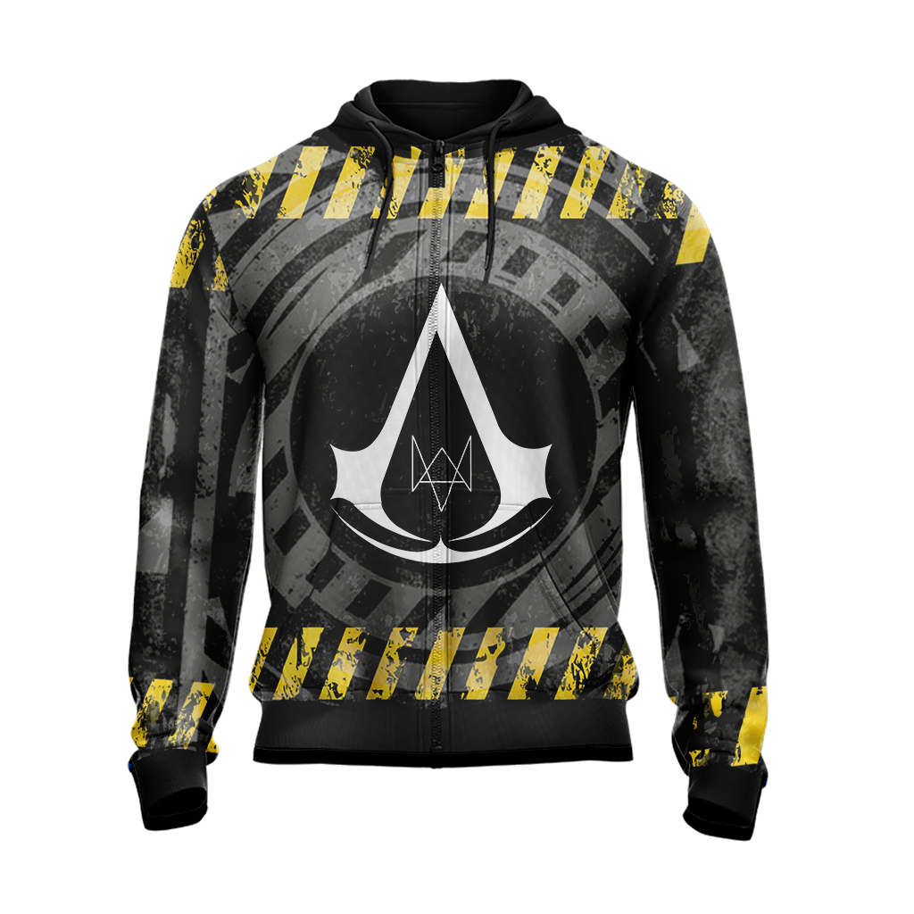 Assassin's Creed Watch Dogs Crossover Unisex 3D T-shirt