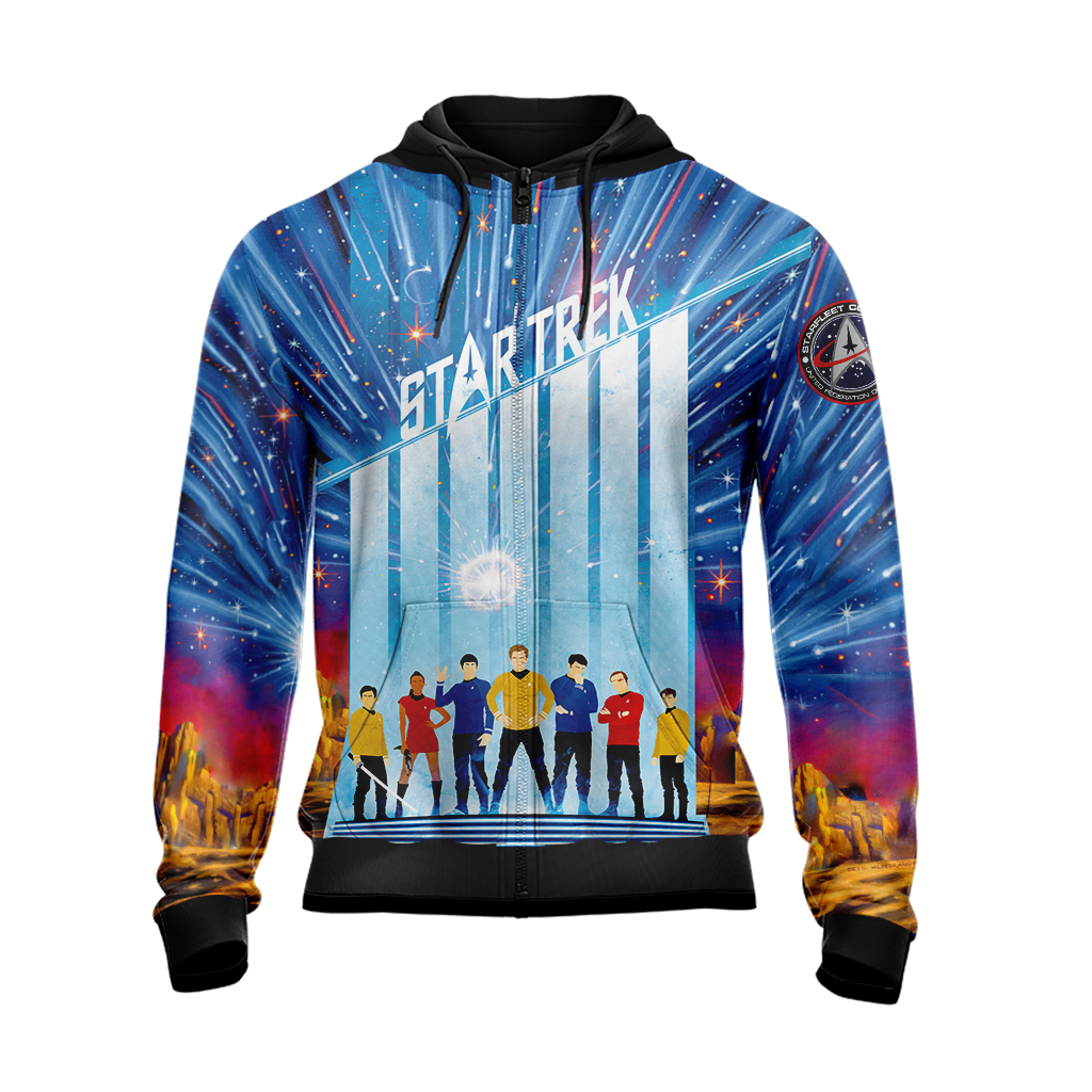 Star Trek - USS Enterprise Unisex 3D T-shirt