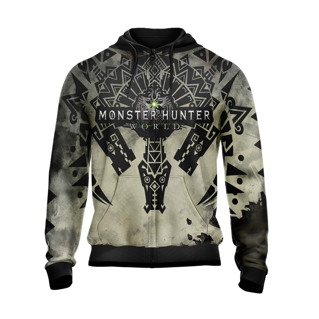 Monster Hunter World Logo Unisex 3D T-shirt