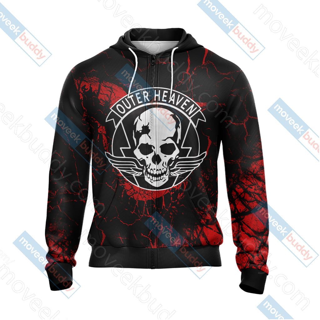 Metal Gear Solid - Outer Heaven Unisex 3D T-shirt
