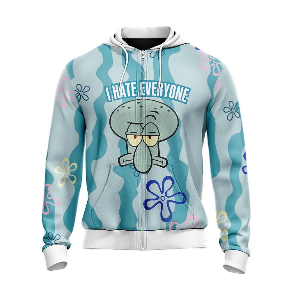 SpongeBob SquarePants - Squidward Unisex 3D T-shirt