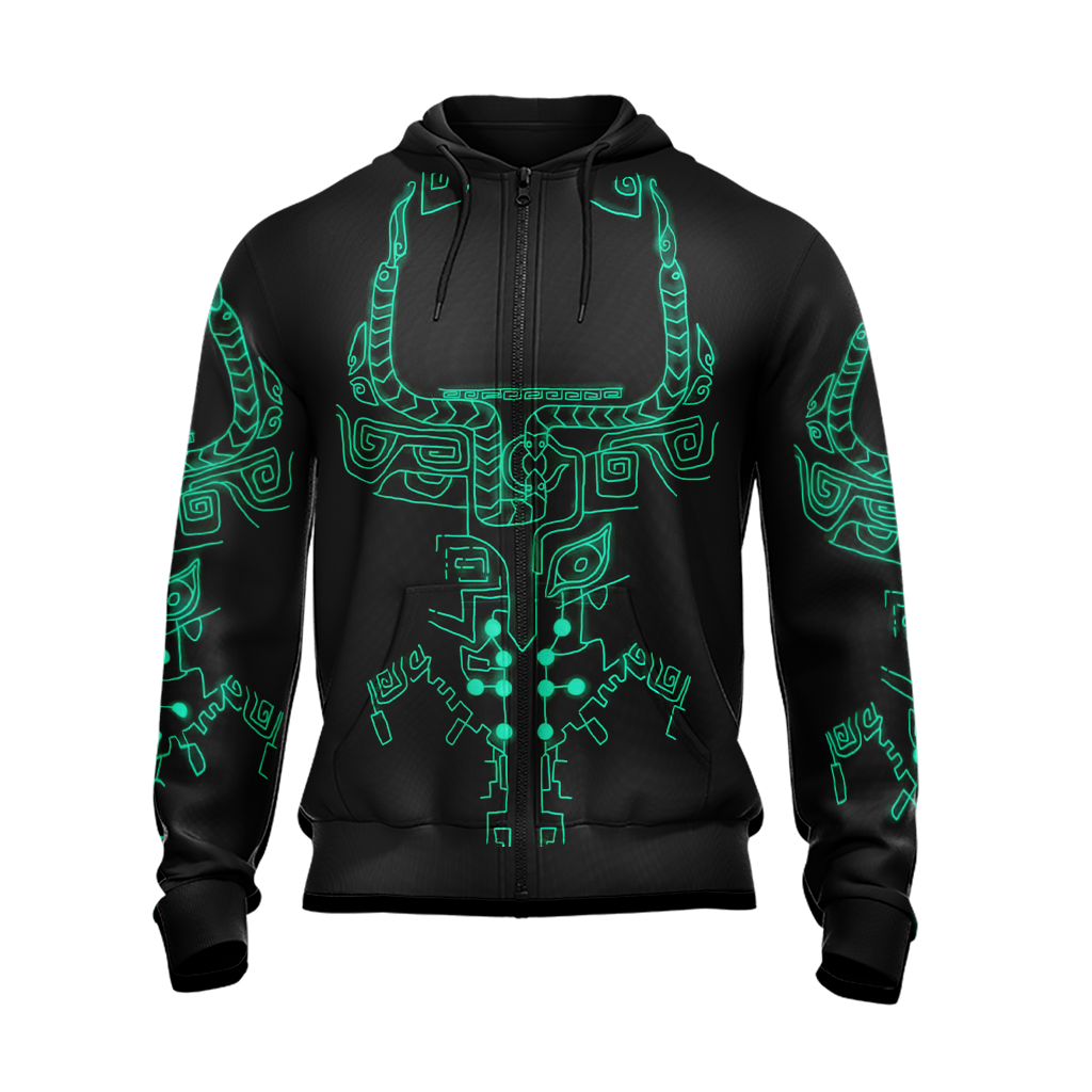 Legend of Zelda - Midna New Style Unisex Zip Up Hoodie
