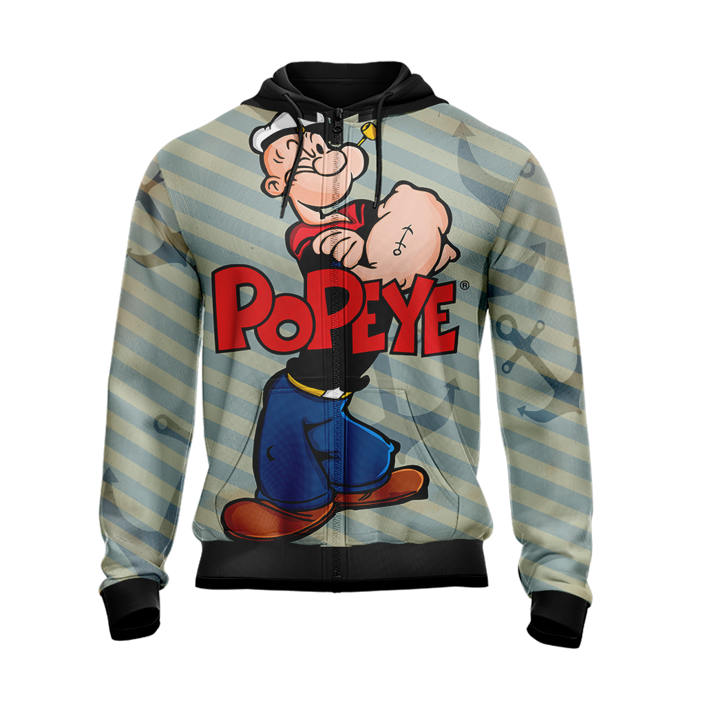 Popeye Characters New Unisex 3D T-shirt