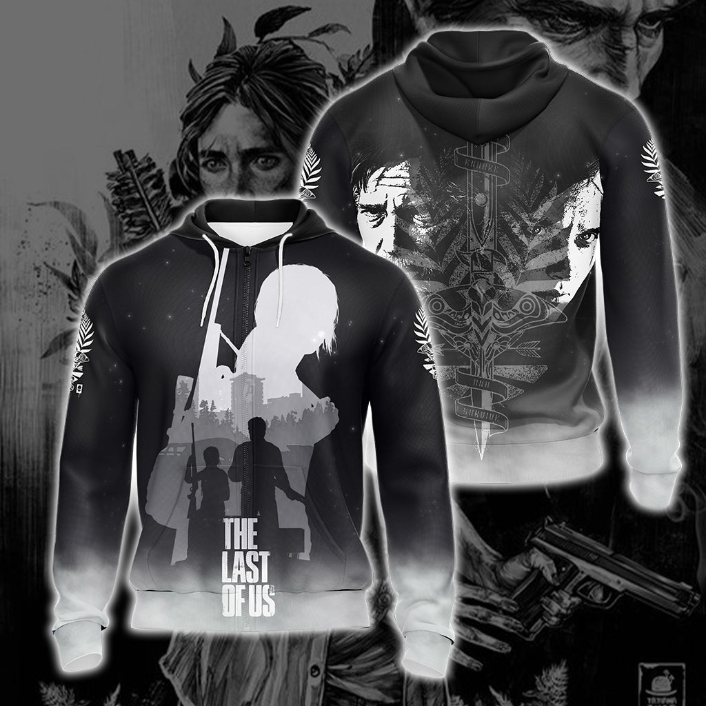 The Last Of Us Unisex 3D T-shirt Zip Hoodie Zip Hoodie S