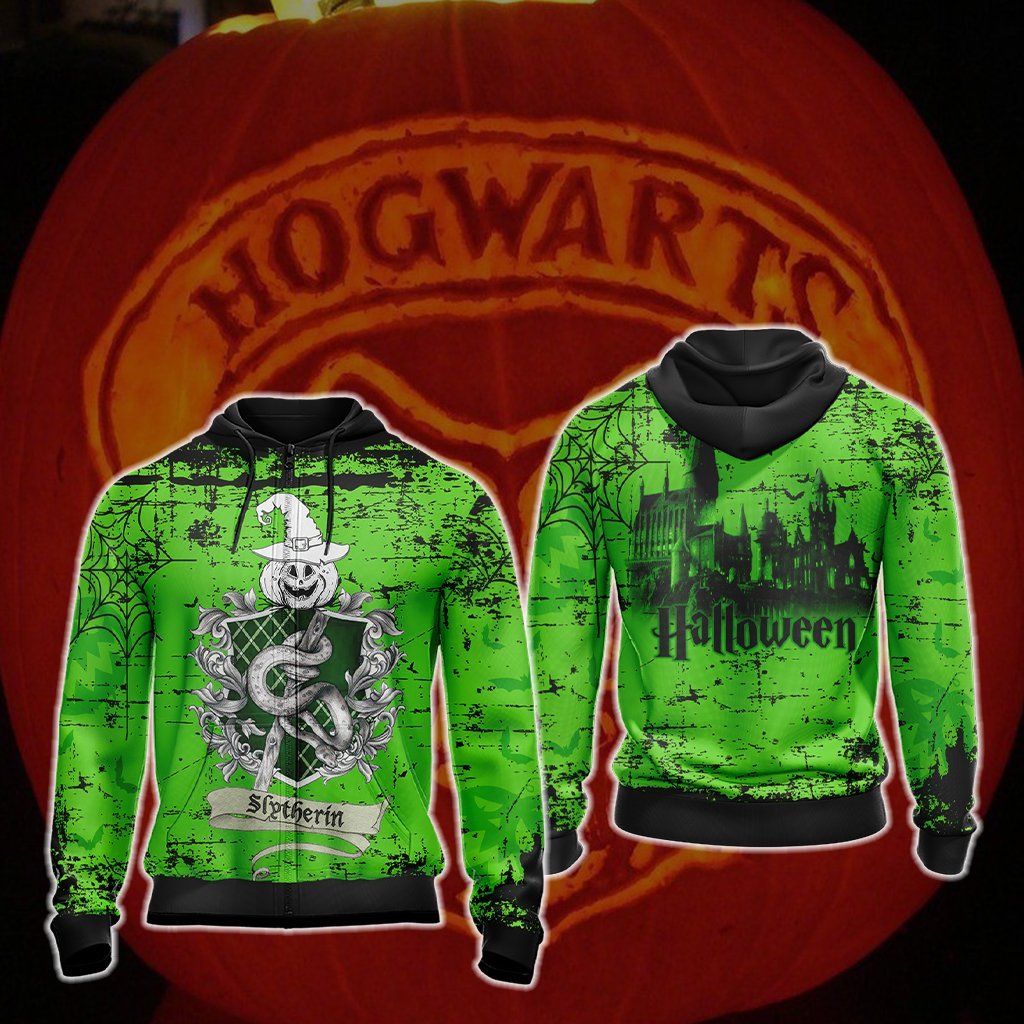 Cunning Like A Slytherin Harry Potter - Halloween Unisex 3D T-shirt Zip Hoodie S