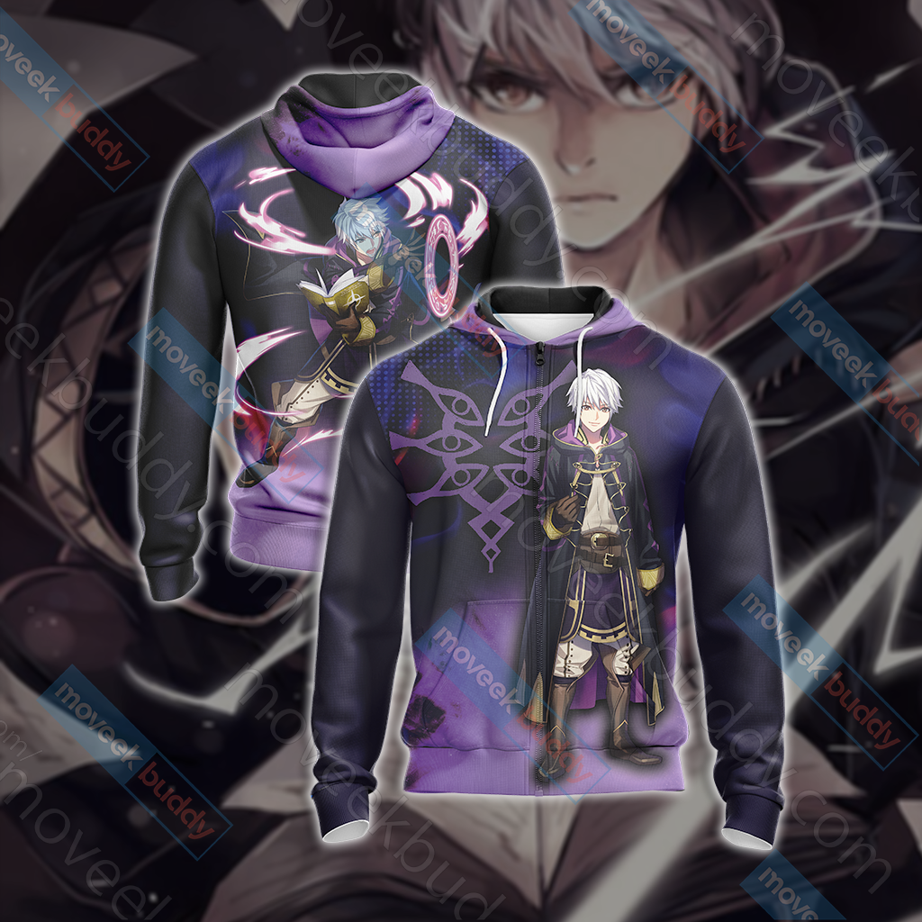 Fire Emblem - Robin New Unisex 3D T-shirt Zip Hoodie XS