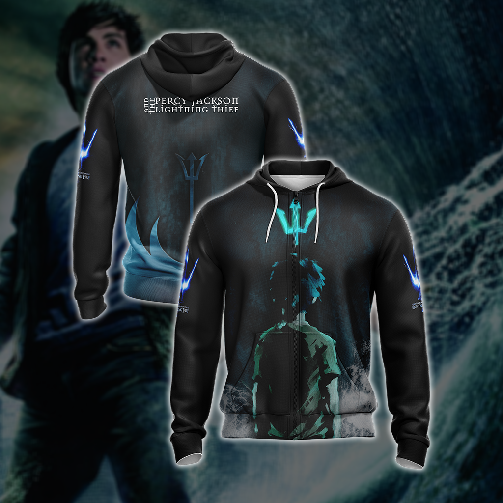 Percy Jackson And The Lightning Thief Unisex 3D T-shirt Zip Hoodie XS