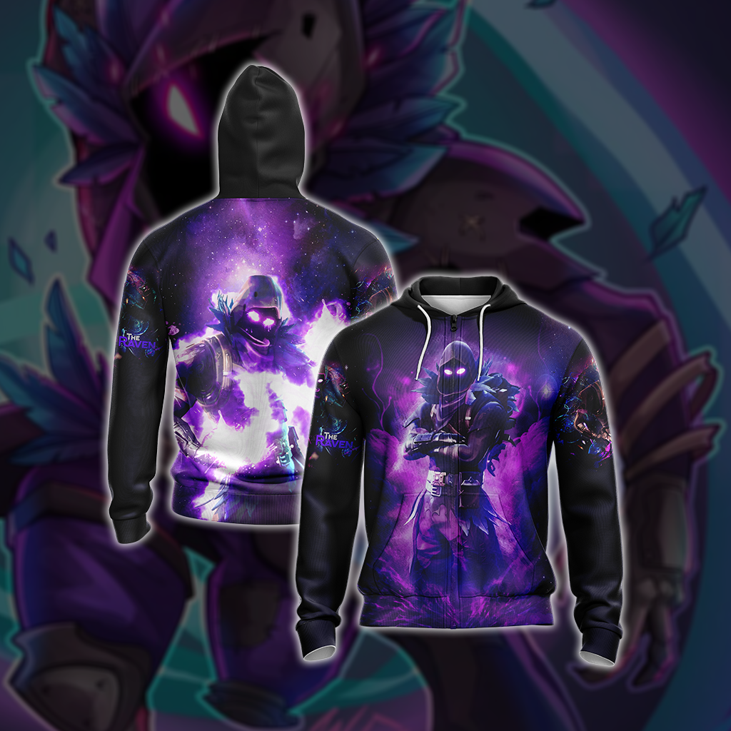 Fortnite New Style Unisex 3D T-shirt Zip Hoodie XS