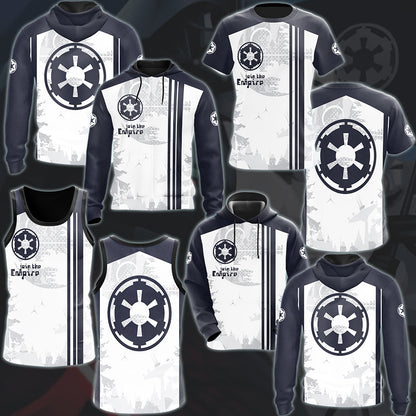 Star Wars Galactic Empire 'Join The Empire' Video Game All Over Printed T-shirt Tank Top Zip Hoodie Pullover Hoodie Hawaiian Shirt Beach Shorts Joggers