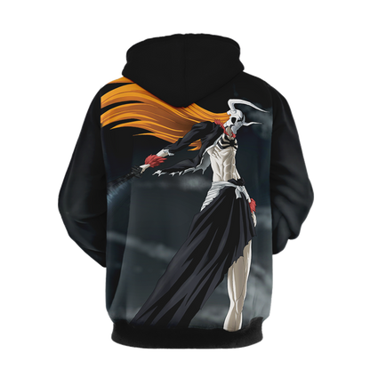 Bleach Ichigo Vasto Lorde Unisex 3D T-shirt   