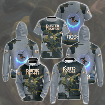 Rusted Moss Video Game All Over Printed T-shirt Tank Top Zip Hoodie Pullover Hoodie Hawaiian Shirt Beach Shorts Joggers   