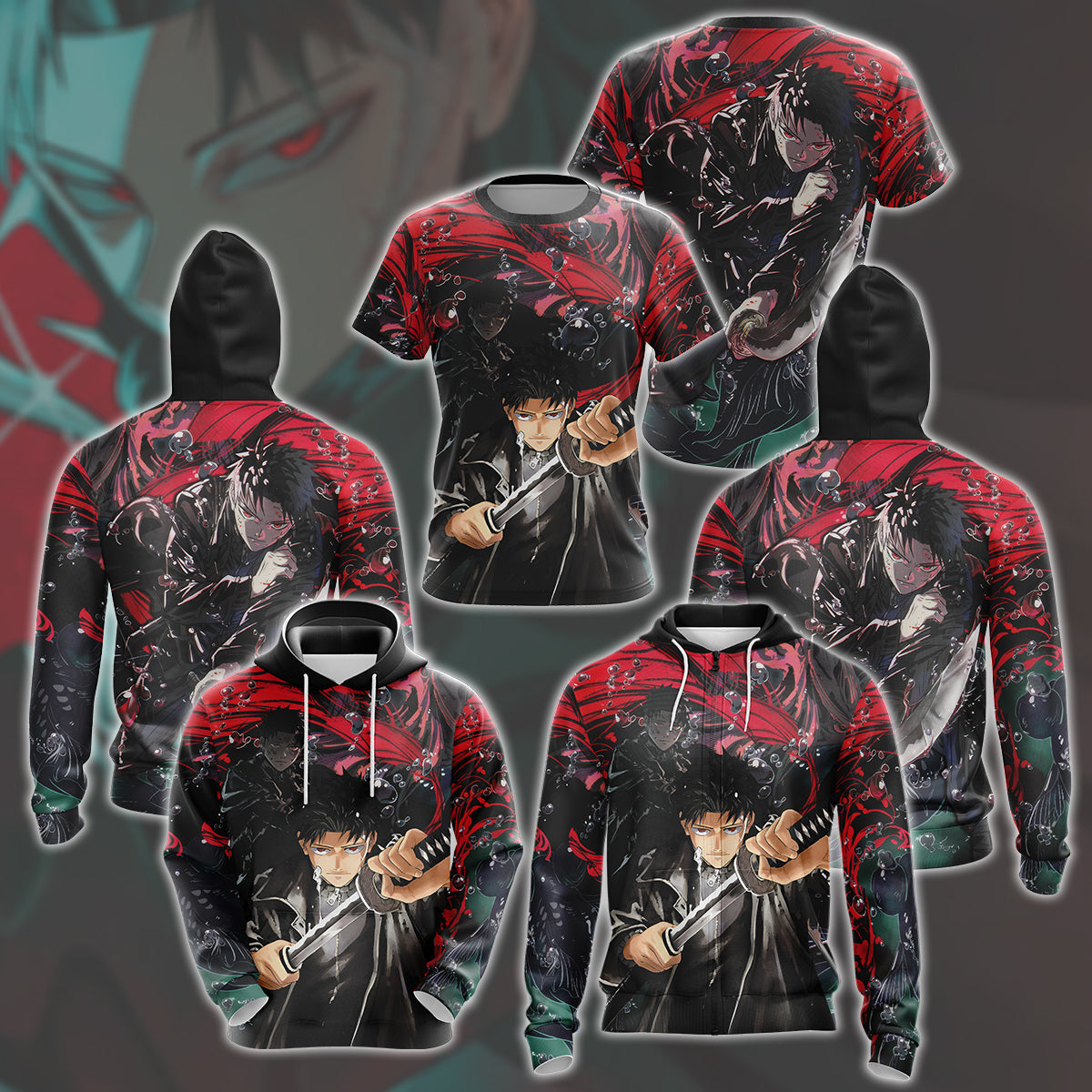 Kagurabachi Manga Anime All Over Printed T-shirt Tank Top Zip Hoodie Pullover Hoodie Hawaiian Shirt Beach Shorts Joggers