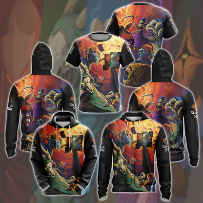 Slay the Spire 2 Video Game All Over Printed T-shirt Tank Top Zip Hoodie Pullover Hoodie Hawaiian Shirt Beach Shorts Joggers