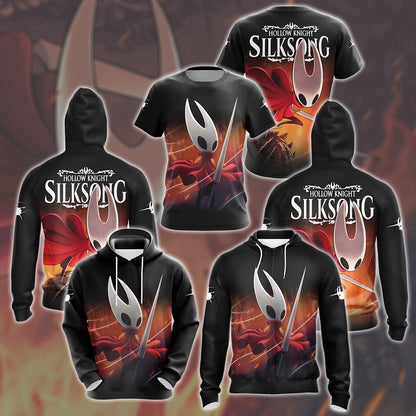 Hollow Knight: Silksong Video Game All Over Printed T-shirt Tank Top Zip Hoodie Pullover Hoodie Hawaiian Shirt Beach Shorts Joggers
