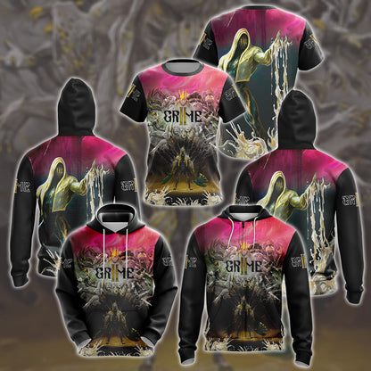 Grime II Video Game All Over Printed T-shirt Tank Top Zip Hoodie Pullover Hoodie Hawaiian Shirt Beach Shorts Joggers