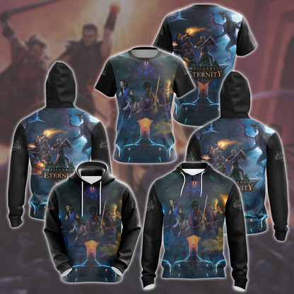 Pillars of Eternity Video Game All Over Printed T-shirt Tank Top Zip Hoodie Pullover Hoodie Hawaiian Shirt Beach Shorts Joggers   