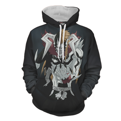 Bleach Ichigo Vasto Lorde Unisex 3D T-shirt   