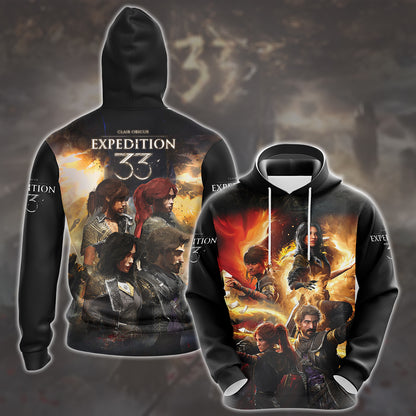 Clair Obscur: Expedition 33 Video Game All Over Printed T-shirt Tank Top Zip Hoodie Pullover Hoodie Hawaiian Shirt Beach Shorts Joggers Hoodie S