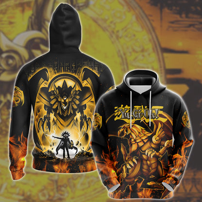 Yu-gi-oh! The Winged Dragon of Ra Video Game All Over Printed T-shirt Tank Top Zip Hoodie Pullover Hoodie Hawaiian Shirt Beach Shorts Joggers Hoodie
