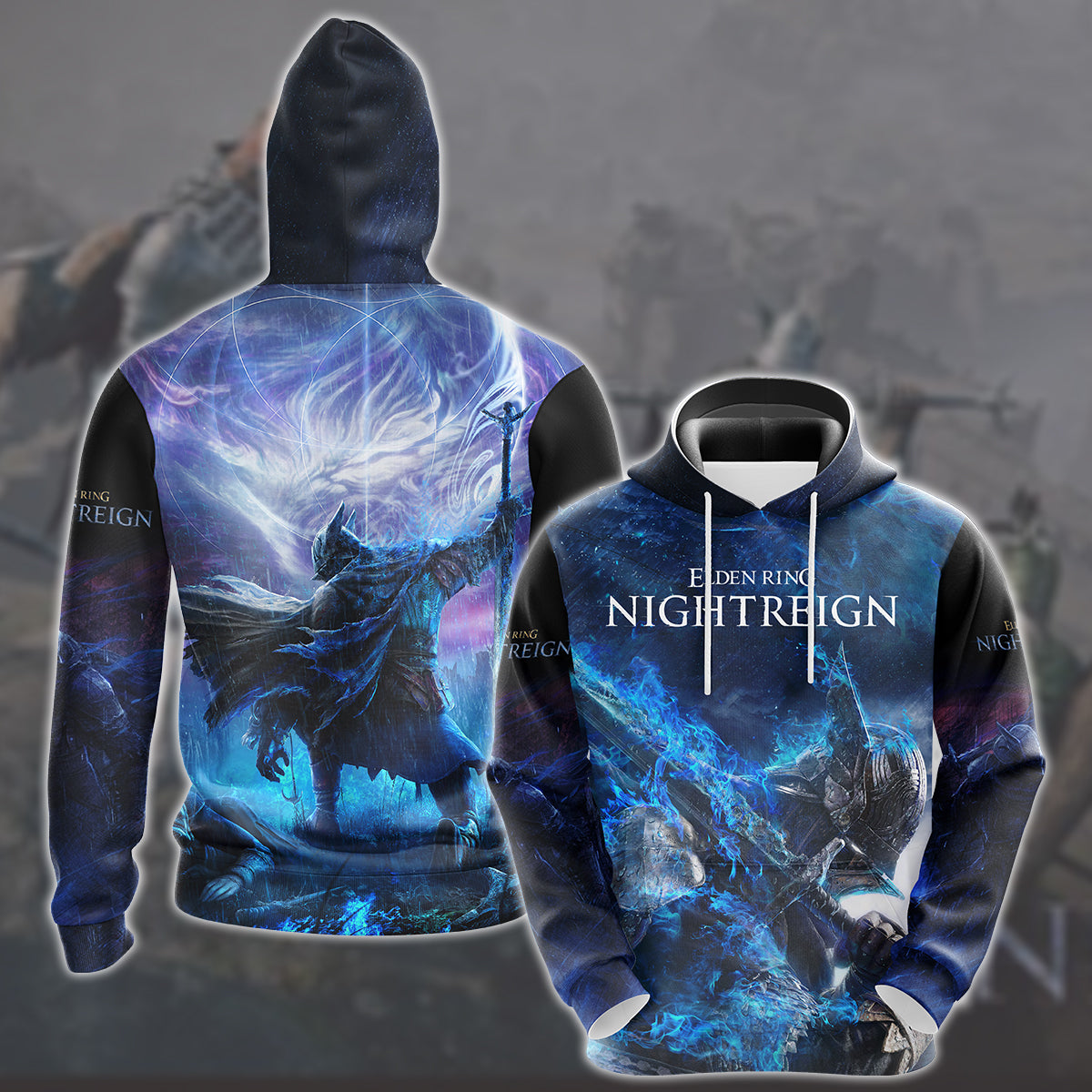 Elden Ring Nightreign Video Game All Over Printed T-shirt Tank Top Zip Hoodie Pullover Hoodie Hawaiian Shirt Beach Shorts Joggers Hoodie S