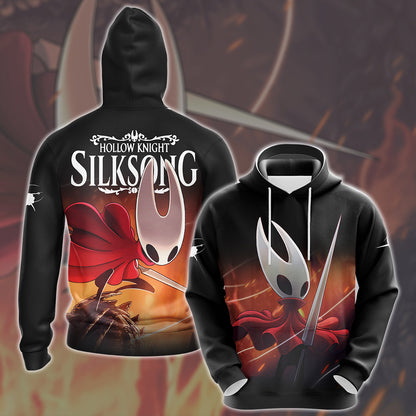 Hollow Knight: Silksong Video Game All Over Printed T-shirt Tank Top Zip Hoodie Pullover Hoodie Hawaiian Shirt Beach Shorts Joggers Hoodie S