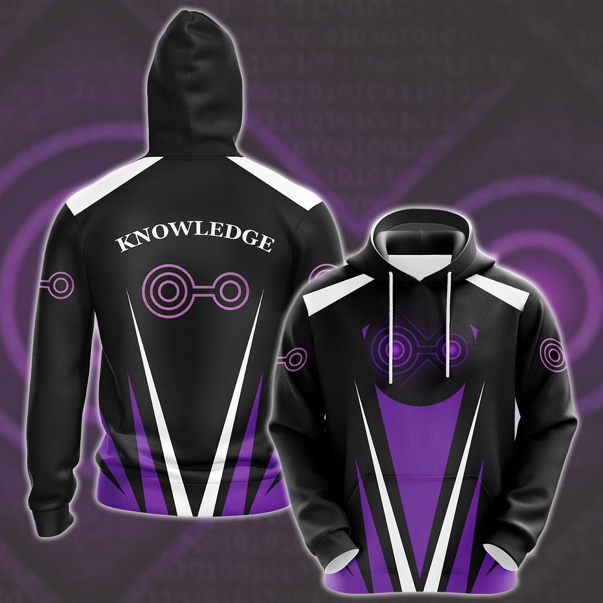 Digimon Crest Of Knowledge Video Game All Over Printed T-shirt Tank Top Zip Hoodie Pullover Hoodie Hawaiian Shirt Beach Shorts Joggers Hoodie S