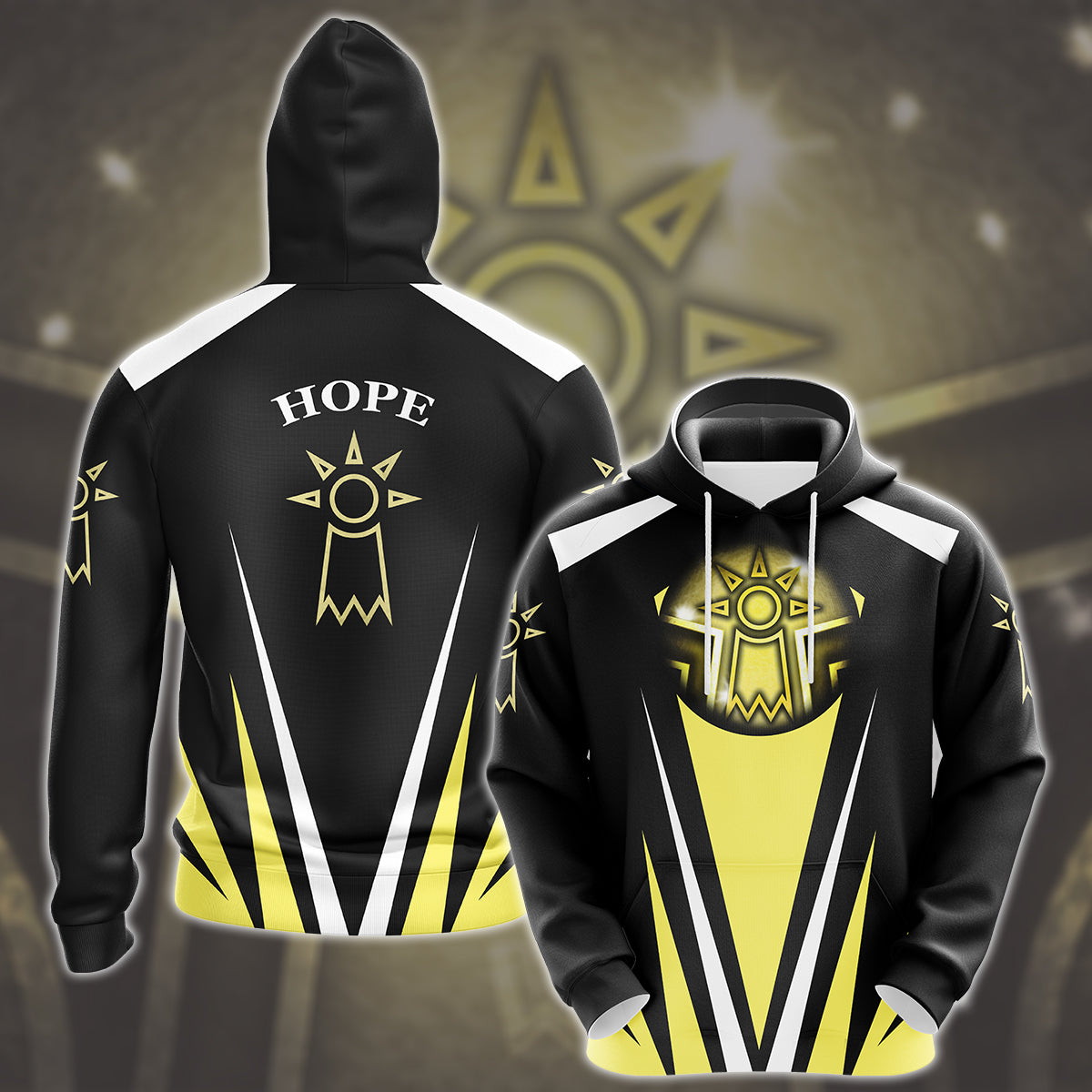 Digimon Crest Of Hope Video Game All Over Printed T-shirt Tank Top Zip Hoodie Pullover Hoodie Hawaiian Shirt Beach Shorts Joggers Hoodie S