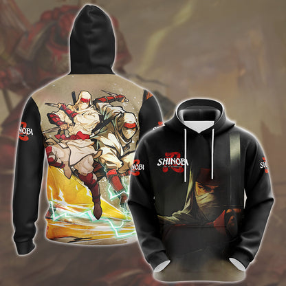 Shinobi: Art of Vengeance Video Game All Over Printed T-shirt Tank Top Zip Hoodie Pullover Hoodie Hawaiian Shirt Beach Shorts Joggers Hoodie S