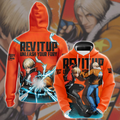 Fatal Fury: City of the Wolves Video Game All Over Printed T-shirt Tank Top Zip Hoodie Pullover Hoodie Hawaiian Shirt Beach Shorts Joggers Hoodie S