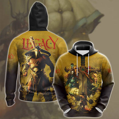 Legacy: Steel & Sorcery Video Game All Over Printed T-shirt Tank Top Zip Hoodie Pullover Hoodie Hawaiian Shirt Beach Shorts Joggers Hoodie S
