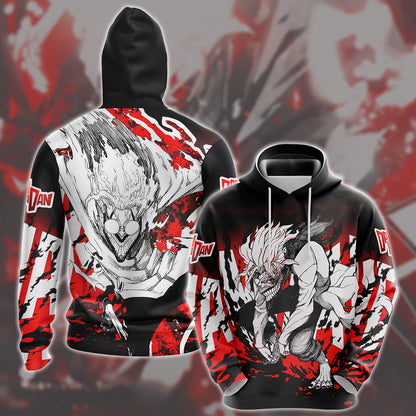 Dandadan Anime Manga All Over Printed T-shirt Tank Top Zip Hoodie Pullover Hoodie Hawaiian Shirt Beach Shorts Joggers Hoodie