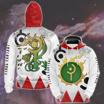 Final Fantasy White Mage Video Game All Over Printed T-shirt Tank Top Zip Hoodie Pullover Hoodie Hawaiian Shirt Beach Shorts Joggers Hoodie S