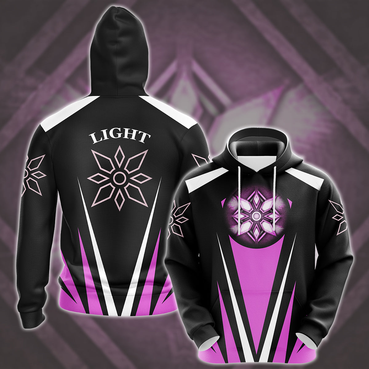 Digimon Crest Of Light Video Game All Over Printed T-shirt Tank Top Zip Hoodie Pullover Hoodie Hawaiian Shirt Beach Shorts Joggers Hoodie S