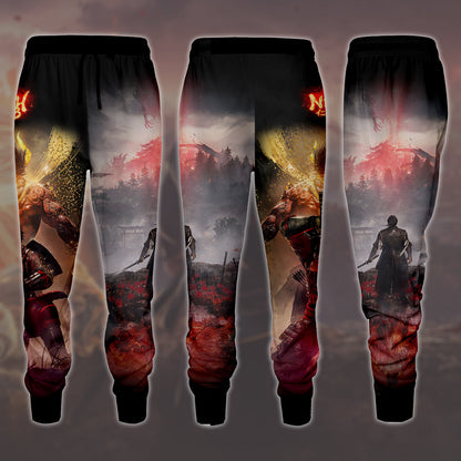 Nioh 3 Video Game All Over Printed T-shirt Tank Top Zip Hoodie Pullover Hoodie Hawaiian Shirt Beach Shorts Joggers Joggers