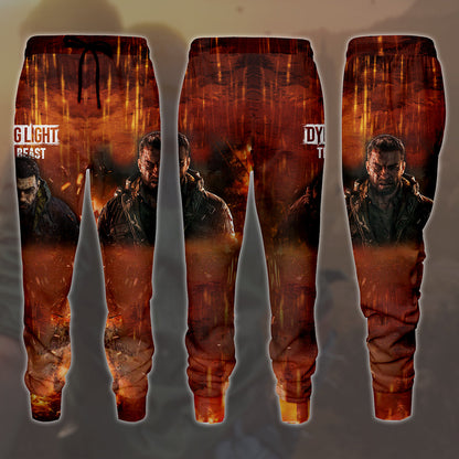 Dying Light: The Beast Video Game All Over Printed T-shirt Tank Top Zip Hoodie Pullover Hoodie Hawaiian Shirt Beach Shorts Joggers Joggers S