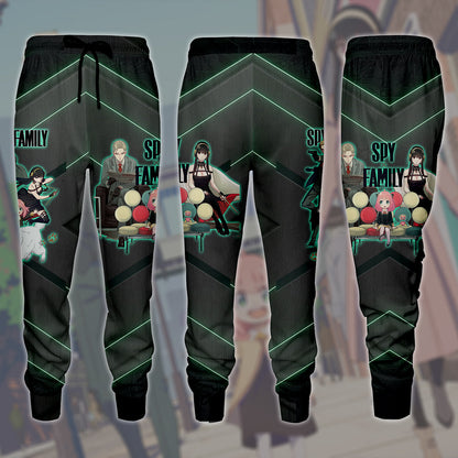 Spy x Family Anime Manga All Over Printed T-shirt Tank Top Zip Hoodie Pullover Hoodie Hawaiian Shirt Beach Shorts Joggers Joggers