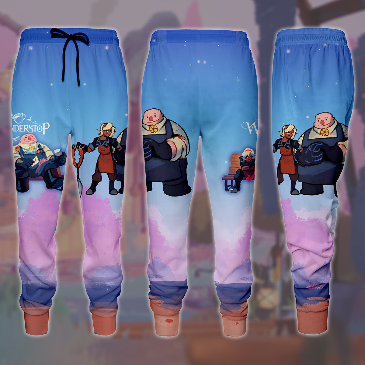 Wanderstop Video Game All Over Printed T-shirt Tank Top Zip Hoodie Pullover Hoodie Hawaiian Shirt Beach Shorts Joggers Joggers S