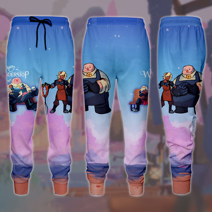 Wanderstop Video Game All Over Printed T-shirt Tank Top Zip Hoodie Pullover Hoodie Hawaiian Shirt Beach Shorts Joggers Joggers S