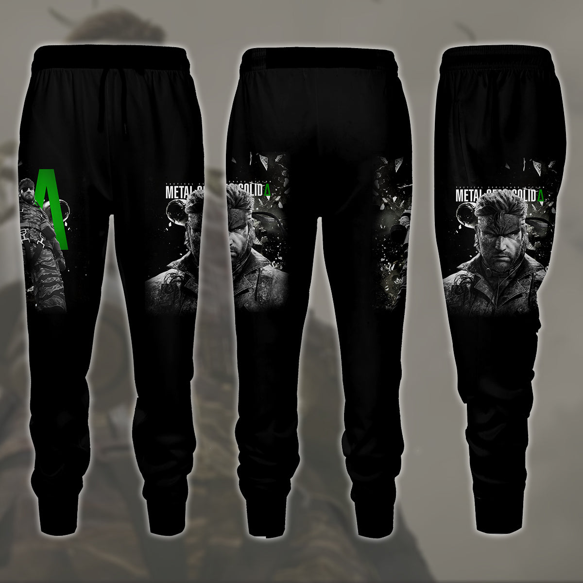 Metal Gear Solid: Snake Eater Video Game All Over Printed T-shirt Tank Top Zip Hoodie Pullover Hoodie Hawaiian Shirt Beach Shorts Joggers Joggers S