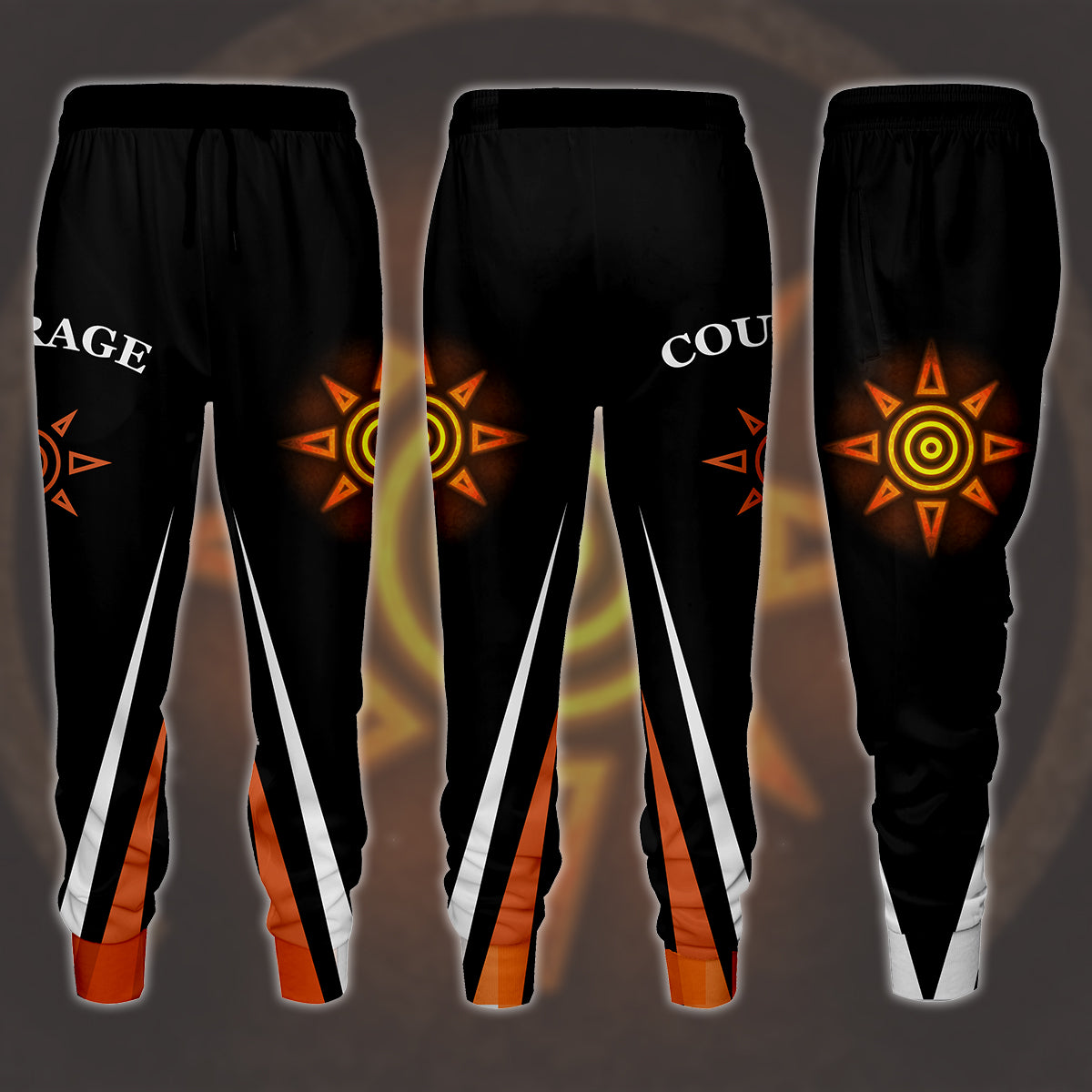 Digimon Crest Of Courage Video Game All Over Printed T-shirt Tank Top Zip Hoodie Pullover Hoodie Hawaiian Shirt Beach Shorts Joggers Joggers S